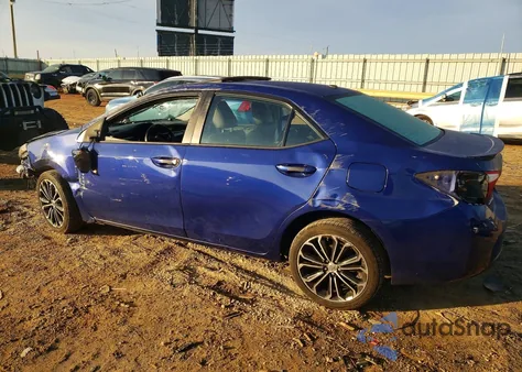 2015 Toyota Corolla L из США, поврежденный, VIN 2T1BURHE2FC307539